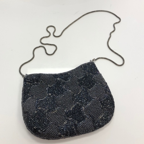 Vintage Beaded evening bag. - Picture 1 of 4